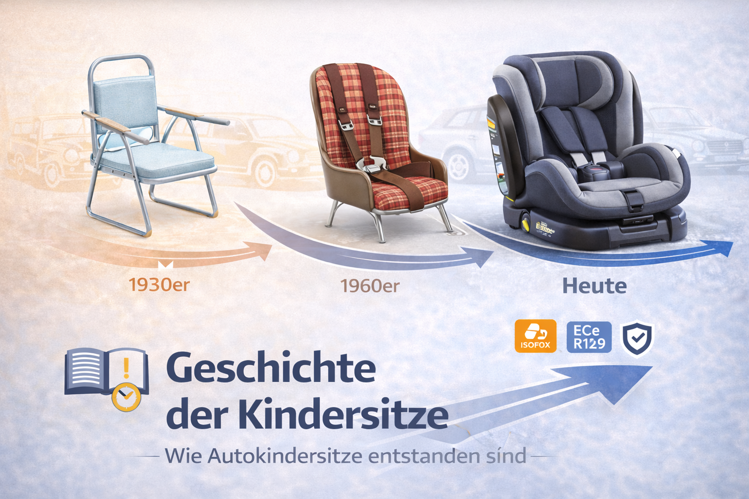 Die Geschichte der Kindersitze – Wie Autokindersitze entstanden sind